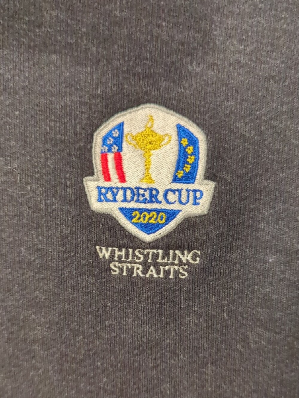 adidas Golf Ryder Cup 2020‎ Whistling Straits 1/4 Zip Pullover size Medium image 3
